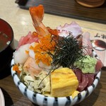 寝技食堂 〆技一本！ まぐろ道場 - まぐろと美味しい仲間たち丼