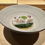 温石 - 甲乙つけ難い感動の連続でしたが、このお料理にはかなり心を鷲掴みにされました。アーティスティックで撮りたいと言うより、もはや描きたい衝動再び（笑）　