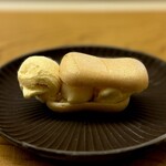 鮨おばな - 貴醸酒入りアイス最中