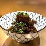 渋2鮨 - 赤こんにゃくと牛すじ煮込み★酒肴～～