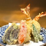 渋2鮨 - 天ぷら盛合せ！※海老はご人数に合わせて追加可能です！