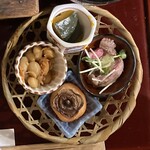 志じみ茶屋 湖舟 - ローストビーフがめっちゃ美味しい