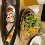 Piccolino - これ全部ランチについてます。