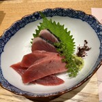 銀座 ハゲ天 銀座本店 - 刺身は鮪と鰹