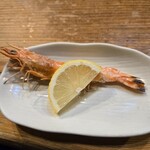 酒場 やまと - 活車海老(塩焼)