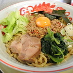 はし友ラーメン - はし友ラーメン・まぜそば大盛り￥900(2013.11)