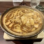 宵ノねこ - 恵那どり味噌煮込みきしめん