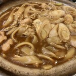 宵ノねこ - 恵那どり味噌煮込みきしめん