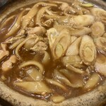 宵ノねこ - 恵那どり味噌煮込みきしめん