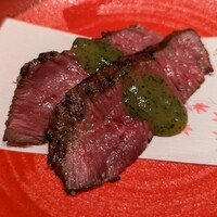 京都肉割烹 みや田 - ハラミ炭火焼き