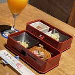 磯ぎよし - 温州みかん&お通し