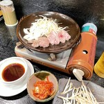 肉輪創 孫吉 - とりあえず2/3位焼きました