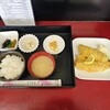 つなぐ家 - アジフライ定食(980円)です。