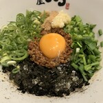 麺屋 こころ - 台湾まぜそば（追いメシ付）850円