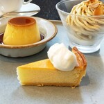 サロン・ド・テ・モロゾフ - レモン風味が香るチーズケーキ