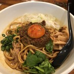 モンタナ - モンタナカリー混ぜそば（900円）