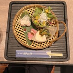 炭と蕎麦 那由多 - 前菜