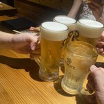 中華たけ亭 - 乾杯！