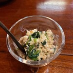 まぐろ坊 - ほうれん草白和え