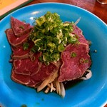 まぐろ坊 - 和牛たたき