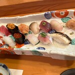 鮨仙 - おまかせ握り