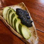 まぐろ坊 - 自家製の浅漬け