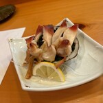 鮨仙 - ホッキ貝の塩焼き