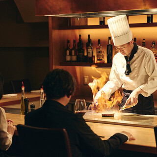 経験を積んだ職人の業を目の前で