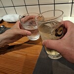 ジェンティーレ - 早速カンパーイ(^^♪