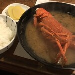 ししくい - 伊勢海老みそ汁