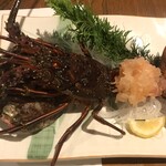 ししくい - 伊勢海老を生で