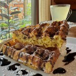 ロッキーガーデン - ワッフル¥５５０(セット¥850)