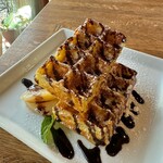 ロッキーガーデン - ワッフル¥５５０(セット¥850)