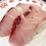 いづつや - オオニべ¥150外　着席すぐにお勧めいただいたオオニベ。とれたてとのこと。うまかった。