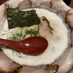 麺道 しゅはり - 風神とんこつ咲き乱れチャーシュー