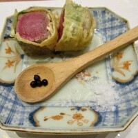 天婦羅 みやしろ - 食べ方が楽しい「和牛シャトーブリアン」