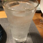 和食居酒屋虎視眈々 - レモンサワー