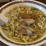 仙台中華そば 銘店嘉一 - 中華そば大盛。