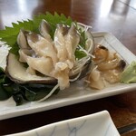 光屋 - ほっき貝刺身　600円