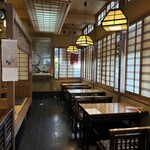 晴山堂茶寮 - 趣ある店内