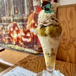 カフェ・ド・リオン パレット - 和栗とフランス栗のモンブラン