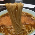 みすゞ庵 - カツカレーそば リフティング