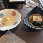 松阪牛 よし田 - 湯葉・ごま豆腐