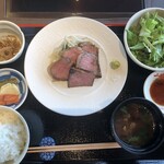 松阪牛 よし田 - ステーキ御膳（アップ１）