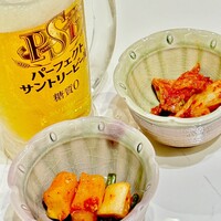 オモニのキムチ盛り合わせ