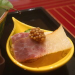 日本料理 吟 - 自家製鯨ベーコン