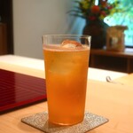 日本料理 吟 - 梅酒ソーダ割り
