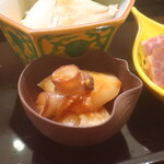 日本料理 吟 - 活ダコのあけがらし和え