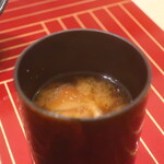 日本料理 吟 - なめこの味噌汁