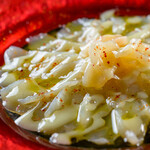 GOSS - ホタテの黒トリュフマリネ